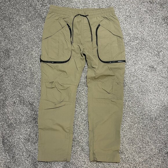 Richie Le Collection Nylon Utility Pant Green, Size XL - Picture 1 of 7